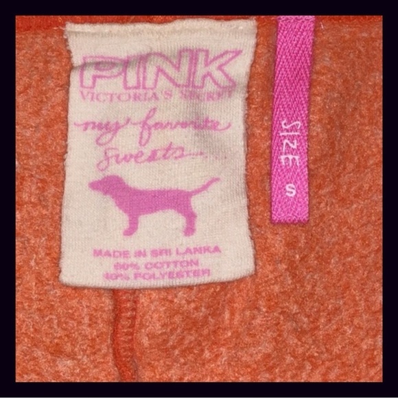Vintage Victorias Secret PINK Orange Embroidered Matching Set Size Medium - Picture 15 of 16